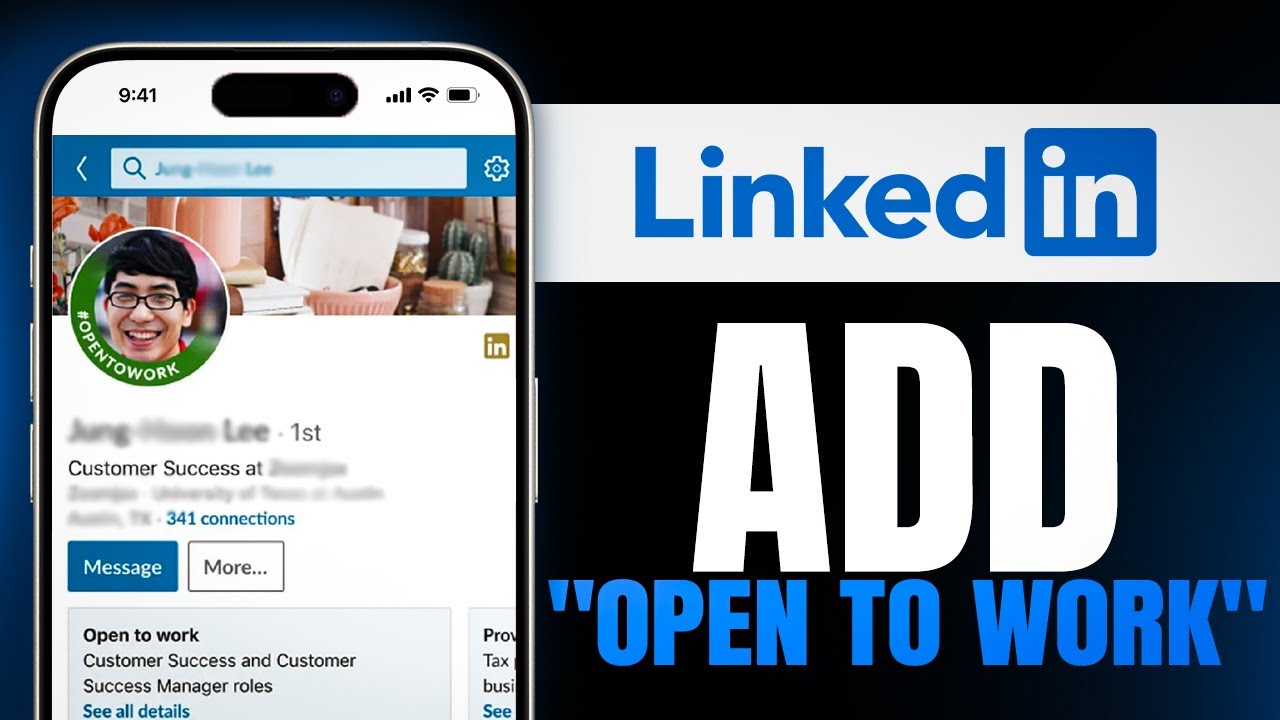 How to add Open To Work on LinkedIn (Easy Steps!)