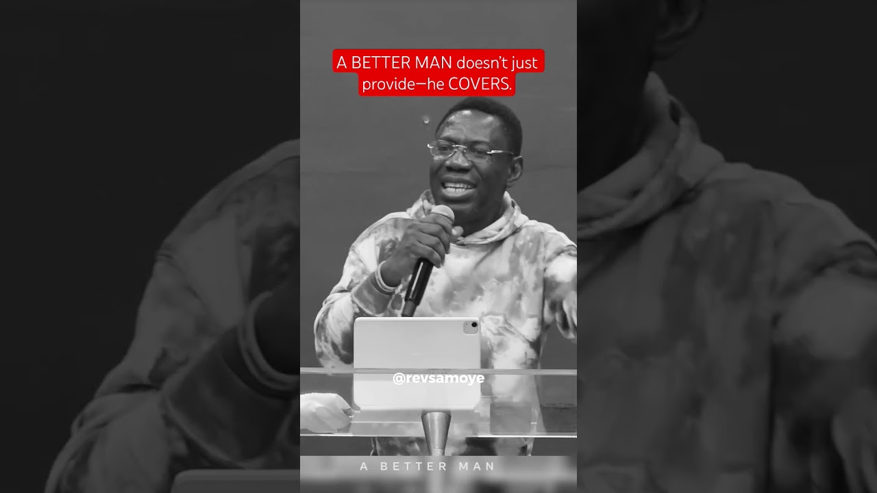 A BETTER MAN stands as PRIEST over his home. #revsamoye #KingdomMan