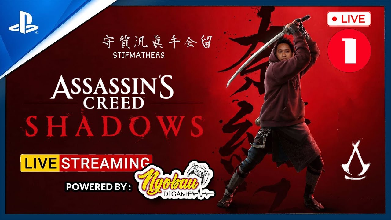[LIVE] Assassin's Creed Shadows (PS5) Part 1