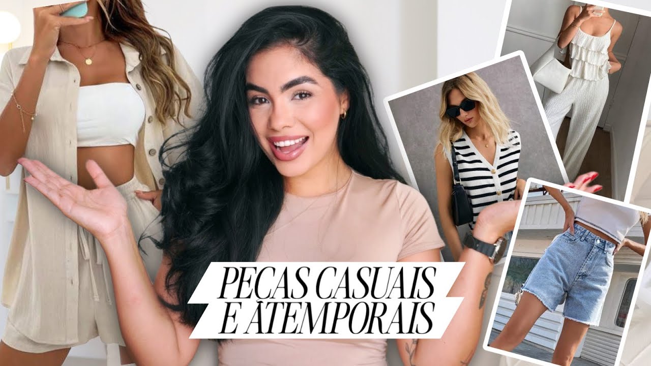 COMPRINHAS NA SHEIN - Peças casuais e atemporais | Joyce Lima