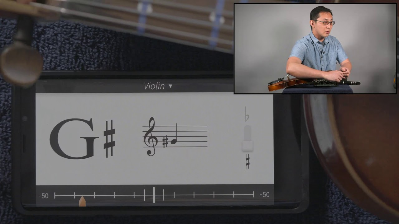 VCeFClTruTro E 06 How to tune and check tuning for your instrument