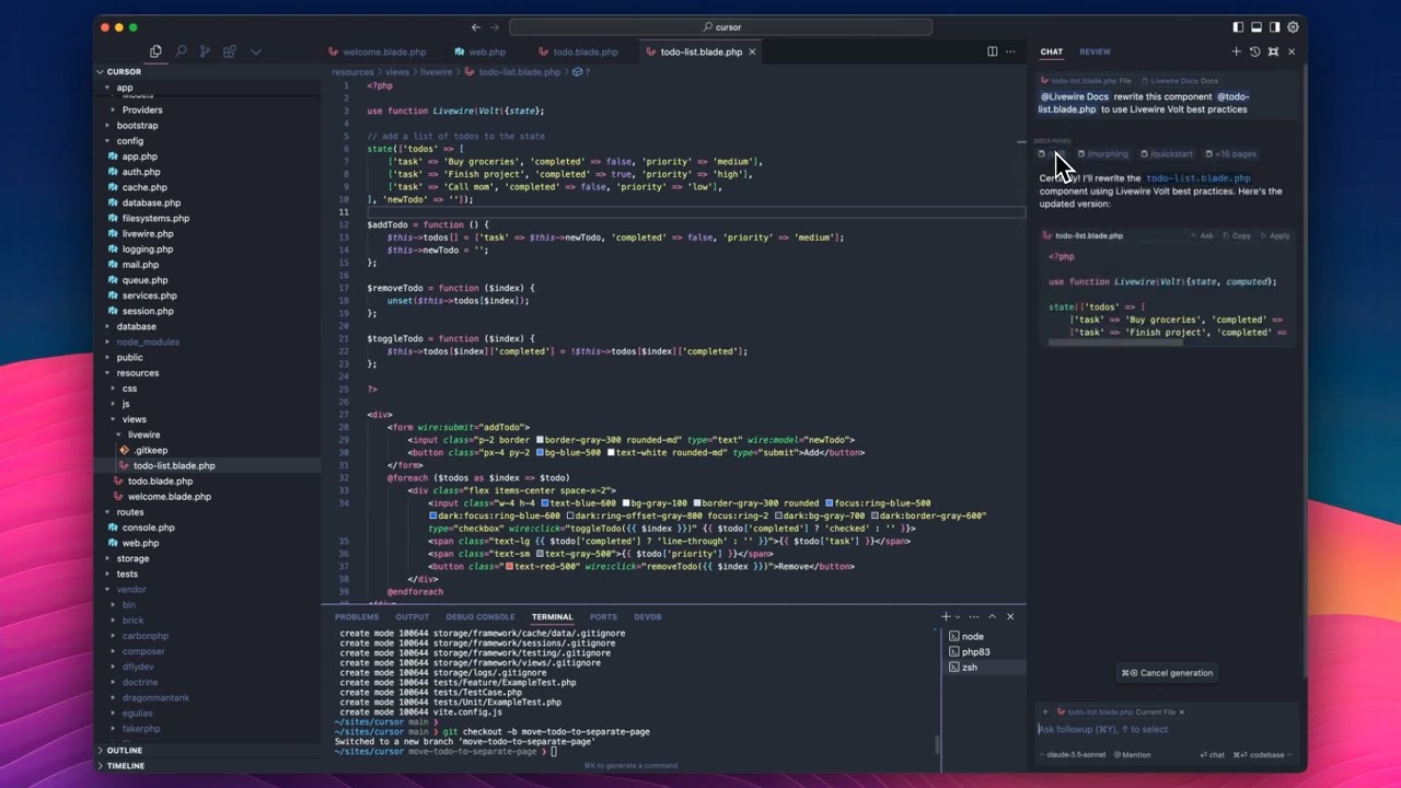 How to master Cursor Chat to build features with control