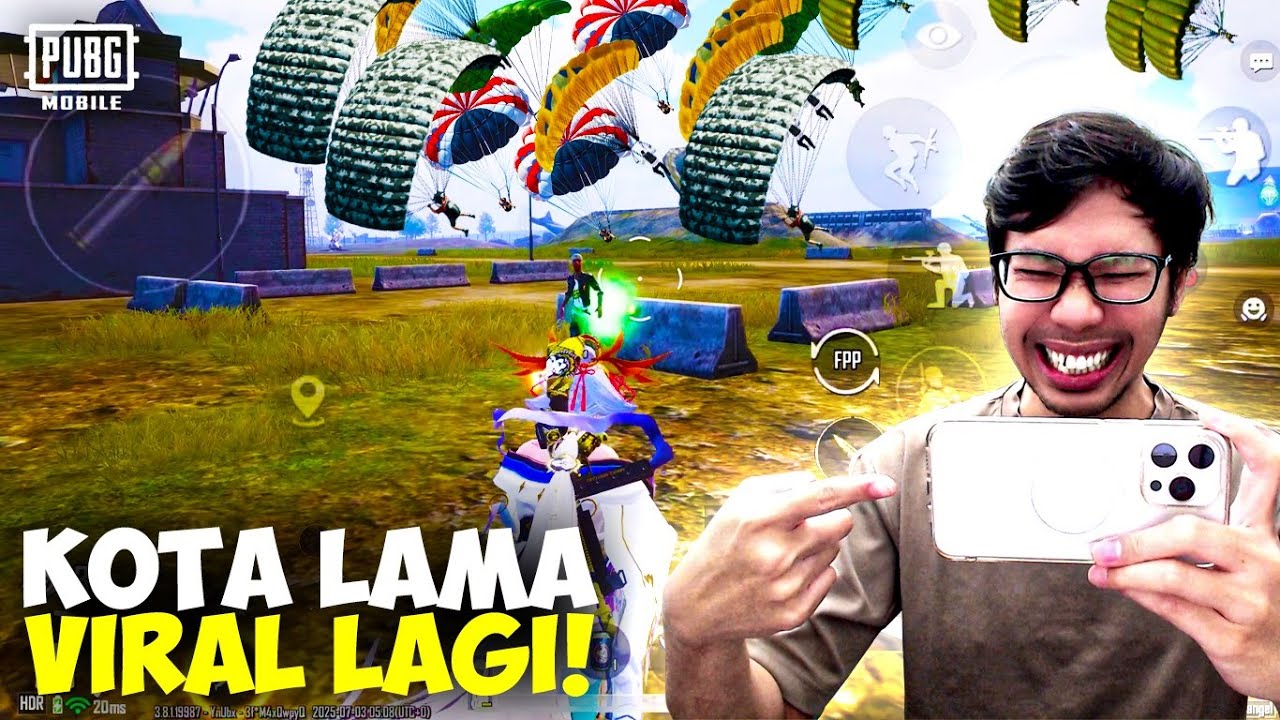 KOK BISA? DULU KOTA INI SEPI! SEKARANG SEMUA TURUN SINI! 31 KILLS! - PUBG MOBILE