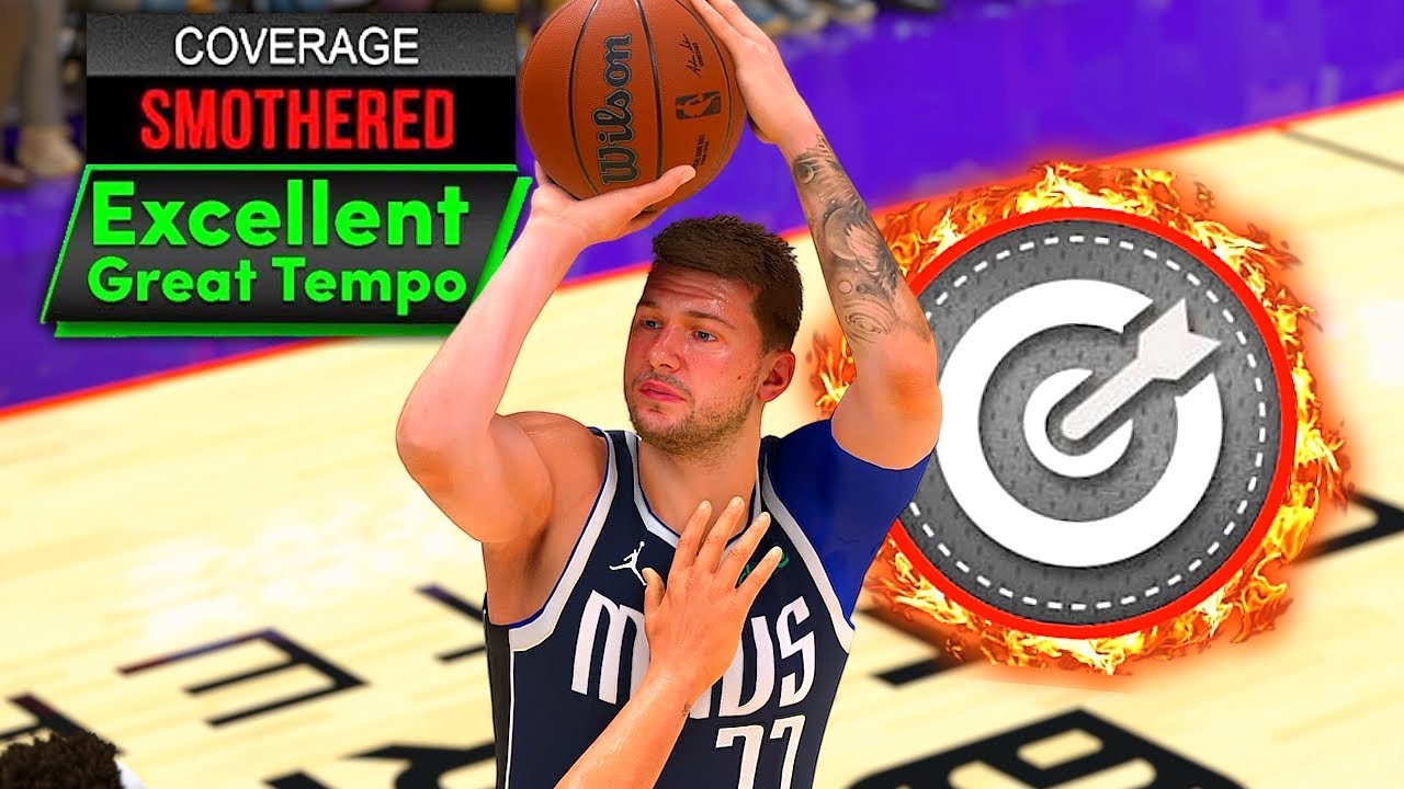 Using RHYTHM SHOOTING to Cook with Luka Doncic in NBA 2K25 Play Now Online