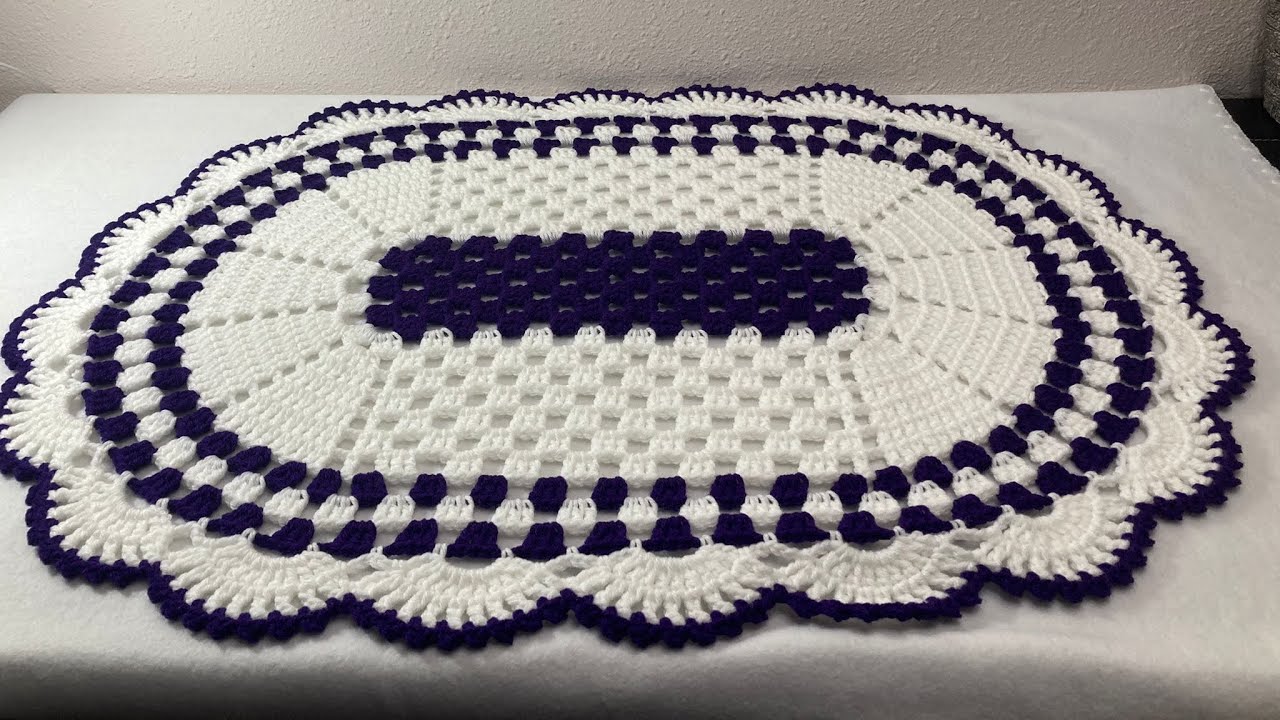 Centro de mesa a crochet 🧶 paso a paso