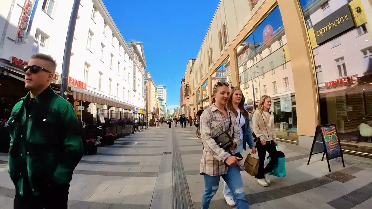 [Walk tour] Oulu City Center [Part-4] || Oulu, Finland 🇫🇮