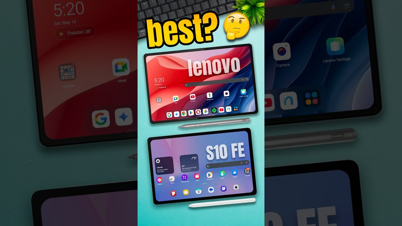 Lenovo Just Outdid Samsung? 🤯 Galaxy Tab S10 FE vs Idea Tab Pro