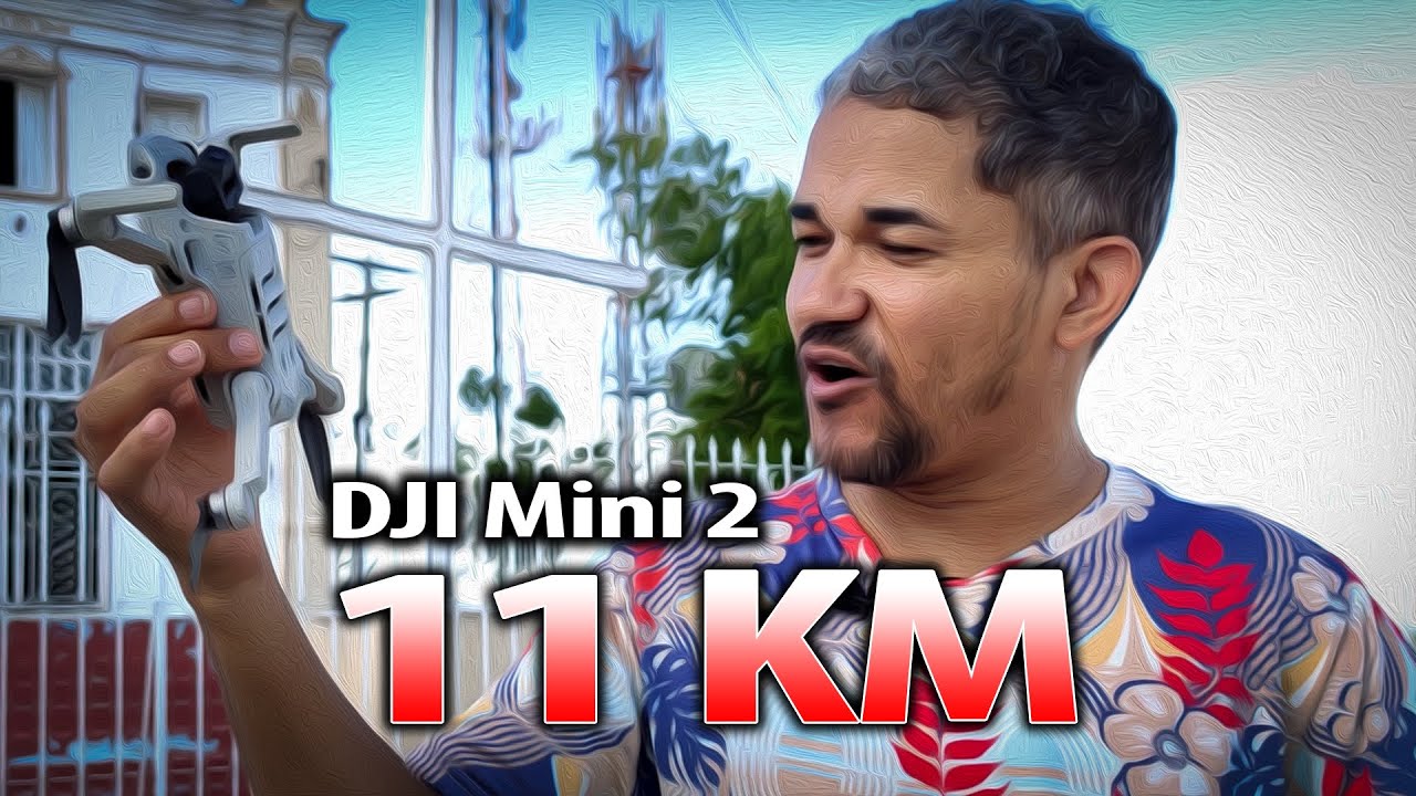 A DJi garante 10 Km de distância de sinal no Mini 2, mas qual é o limite máximo dele?