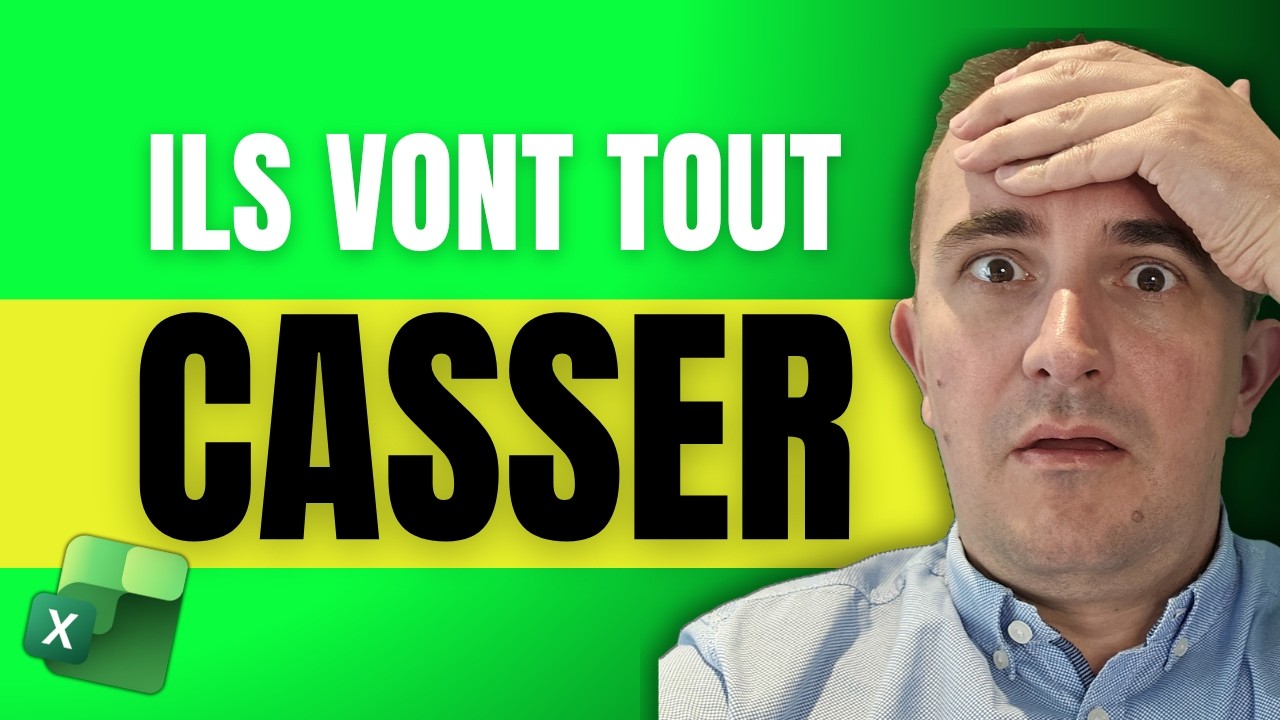 Ce n'est pas leur faute. C'est ton fichier Excel