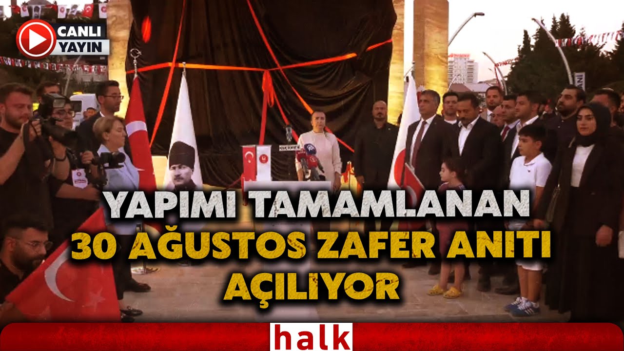 Keçiören Belediyesi tarafından yapımı tamamlanan 30 Ağustos Zafer Anıtı açıldı! (30 Ağustos 2025)
