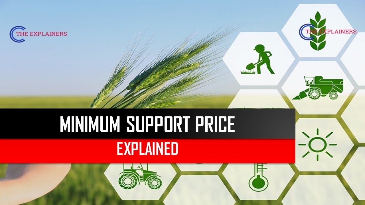 Minimum Support Price in India  EXPLAINER || 2021