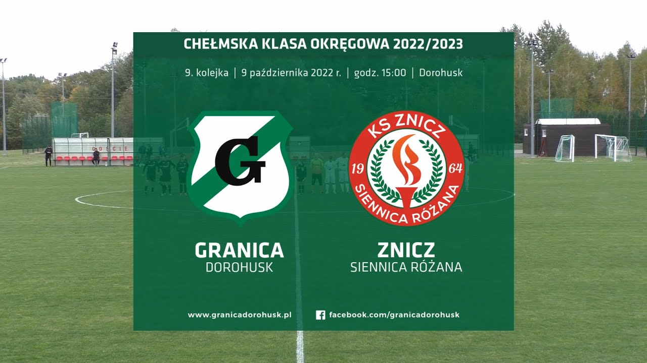 Skrót meczu: Granica Dorohusk - Znicz Siennica Różana 4:1