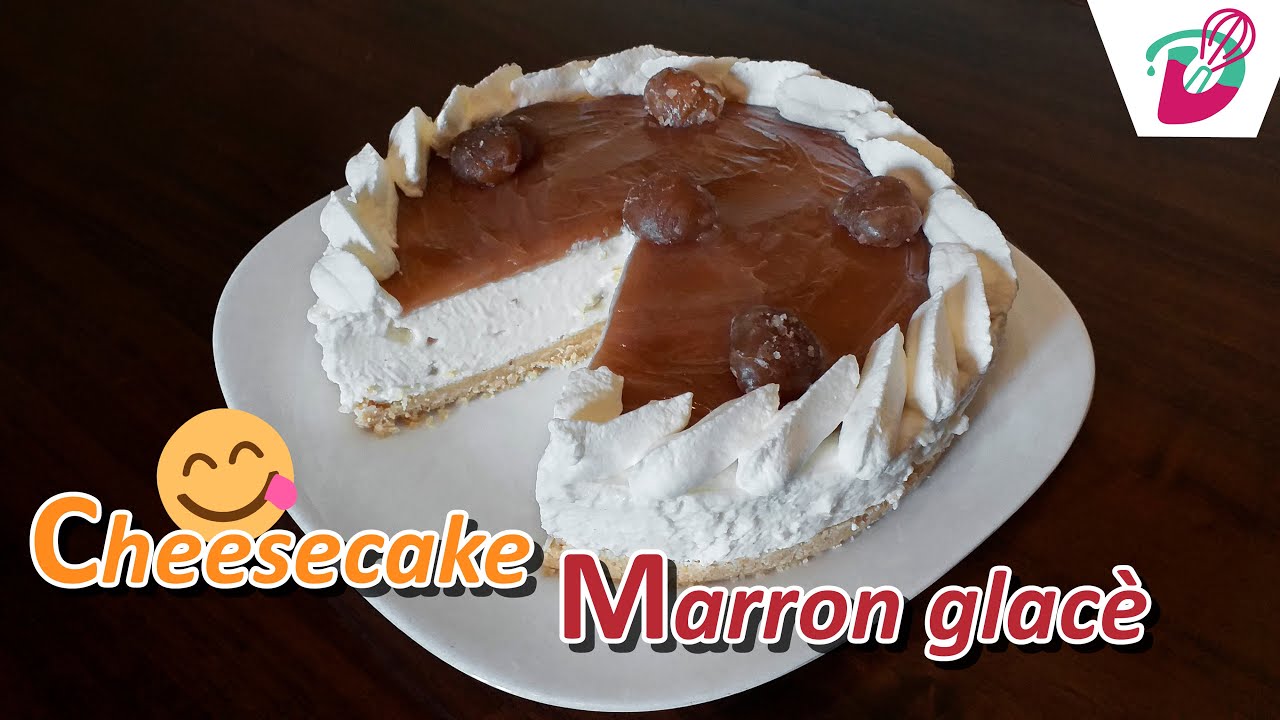 CHEESECAKE MARRON GLACE'🍂 | Con crema di castagne! 🍂