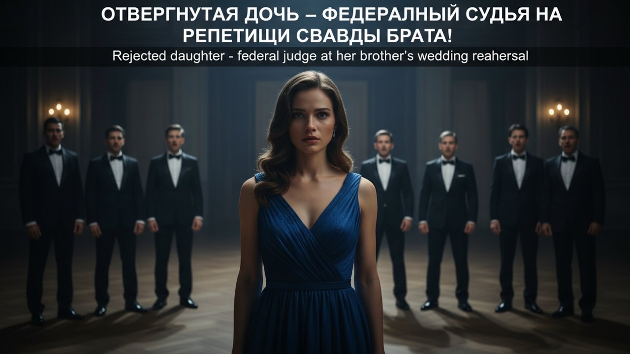Отвергнутая дочь пришла на репетицию свадьбы брата как федеральный судья и раскрыла все тайны