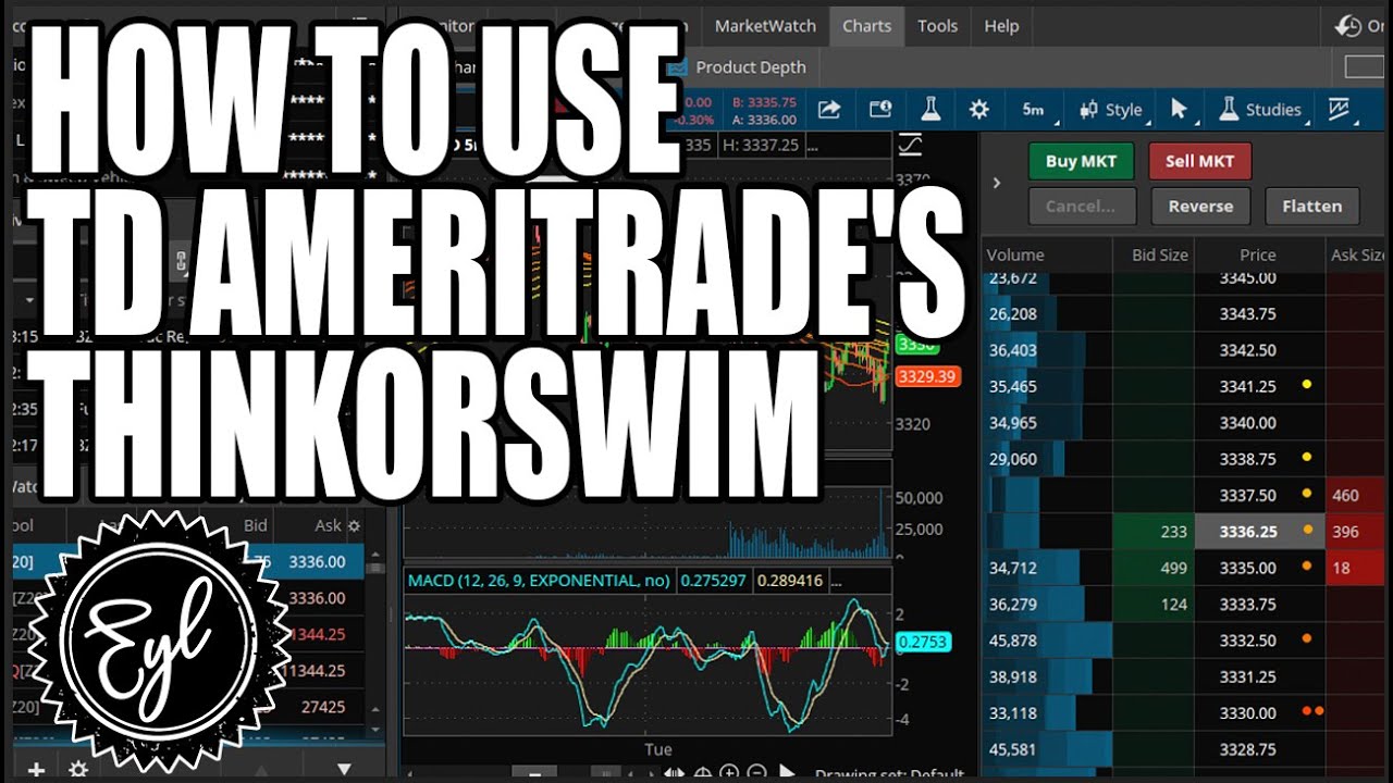 HOW TO USE TD AMERITRADE'S THINKORSWIM