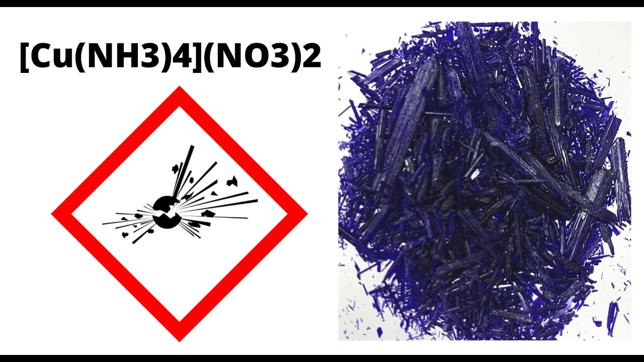 Síntesis de Nitrato de Tetraamincobre (TACN)