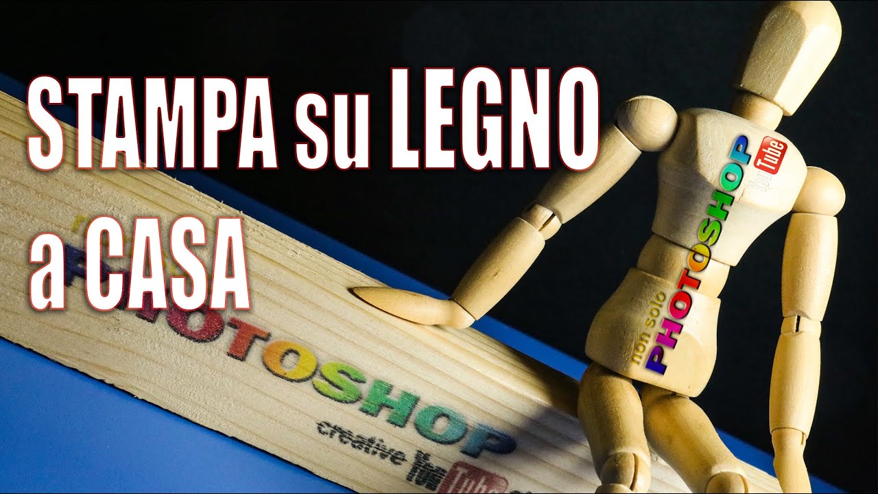 Stampare foto su legno con stampante inkjet, il metodo più semplice ed economico per stampa su legno
