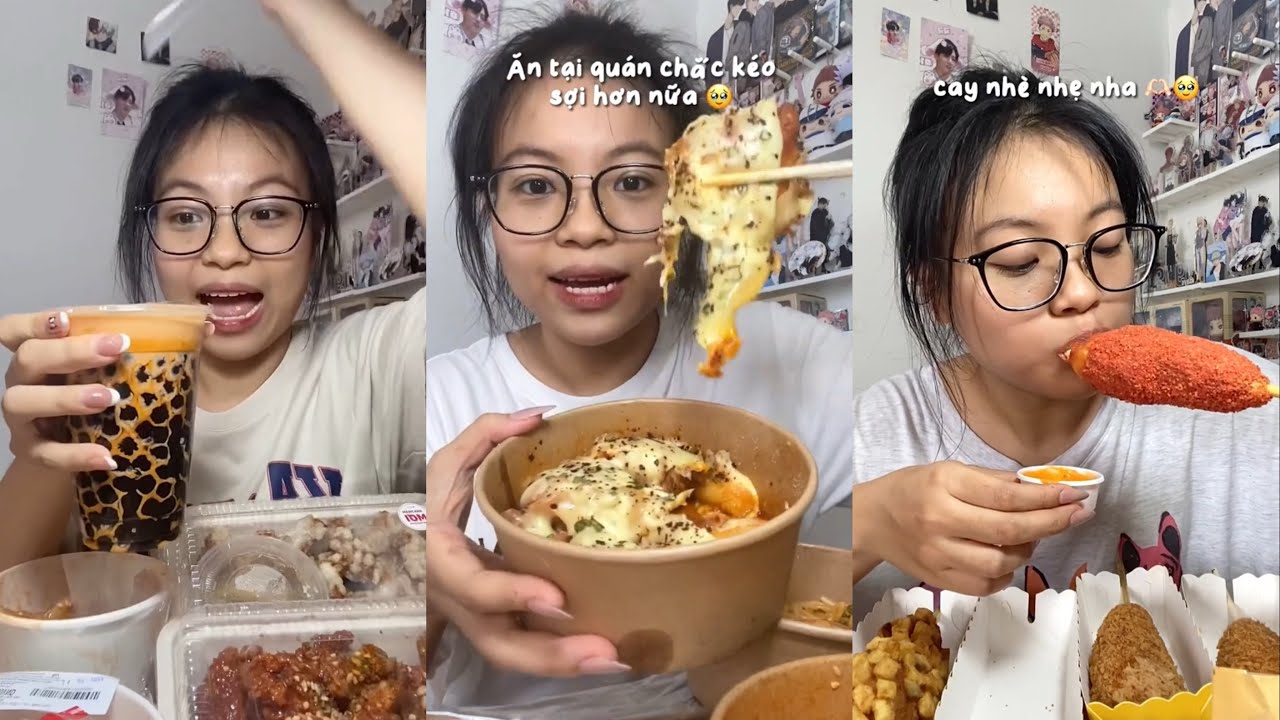 🥟🥐Ăn No Uống Ngon Cùng “Nhỏ Này Là Chúi 🍌” - Đêm khuya lại đói bụng nữa rồi~ 🍬| Nhà Của Sou🍜