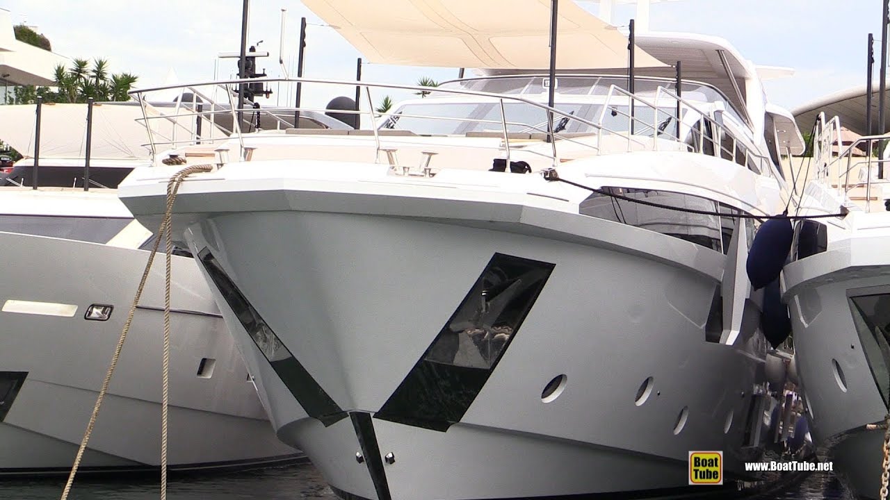 2018 Azimut 35 Metri Super Yacht - Deck and Interior Walkaround - 2018 Cannes Yachting Festival