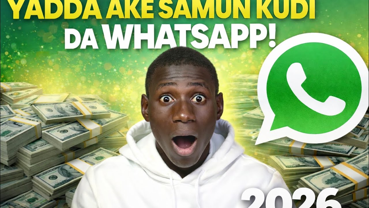 Yadda Ake Samun Kudi da WhatsApp 2026 Free 