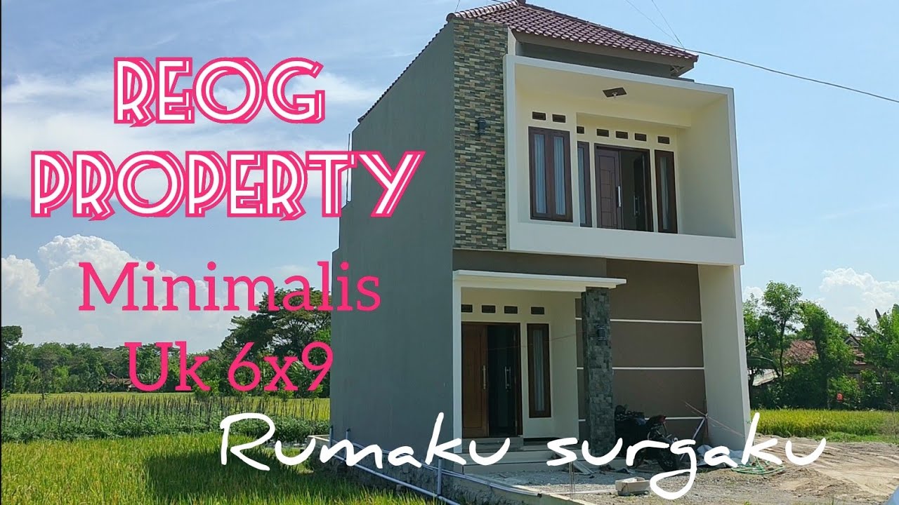 REVIEW RUMAH MINIMALIS 2 LANTAI 6X9 JOOSS..