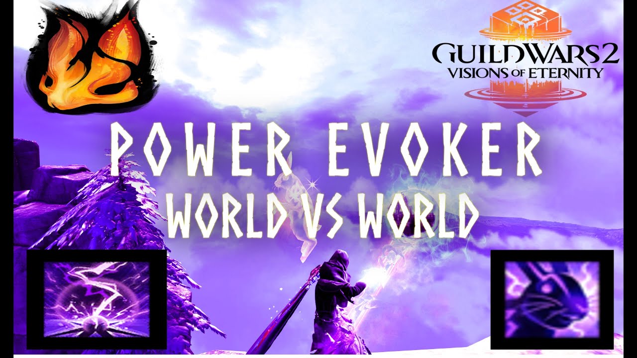 GW2 WvW Zerg [HAYA] Power Evoker - Air Wizard Goes BRRR!