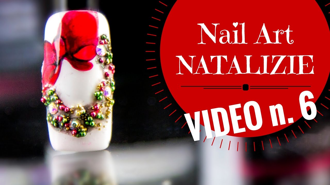 6 facili NailArt in gel Natalizie - video 6