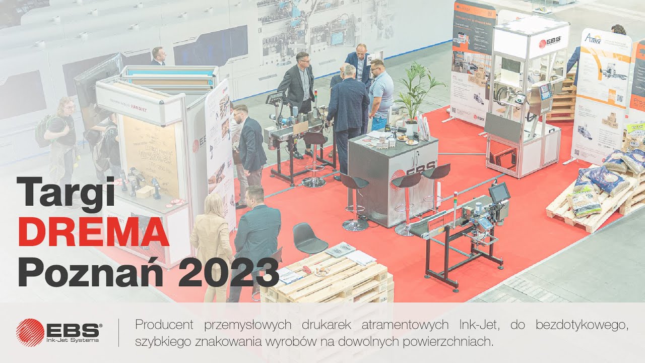 DREMA 2023 - EBS Ink-Jet Systems - przemysłowe drukarki atramentowe