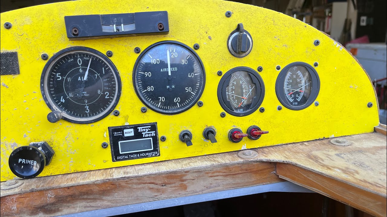 Smashed MiniMax airplane project Rotax 447