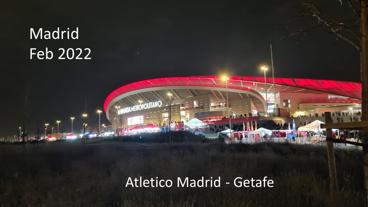 Madrid Feb 2022 -  Atletico Madrid - Getafe Experiencia Banquillo Wanda Metropolitano