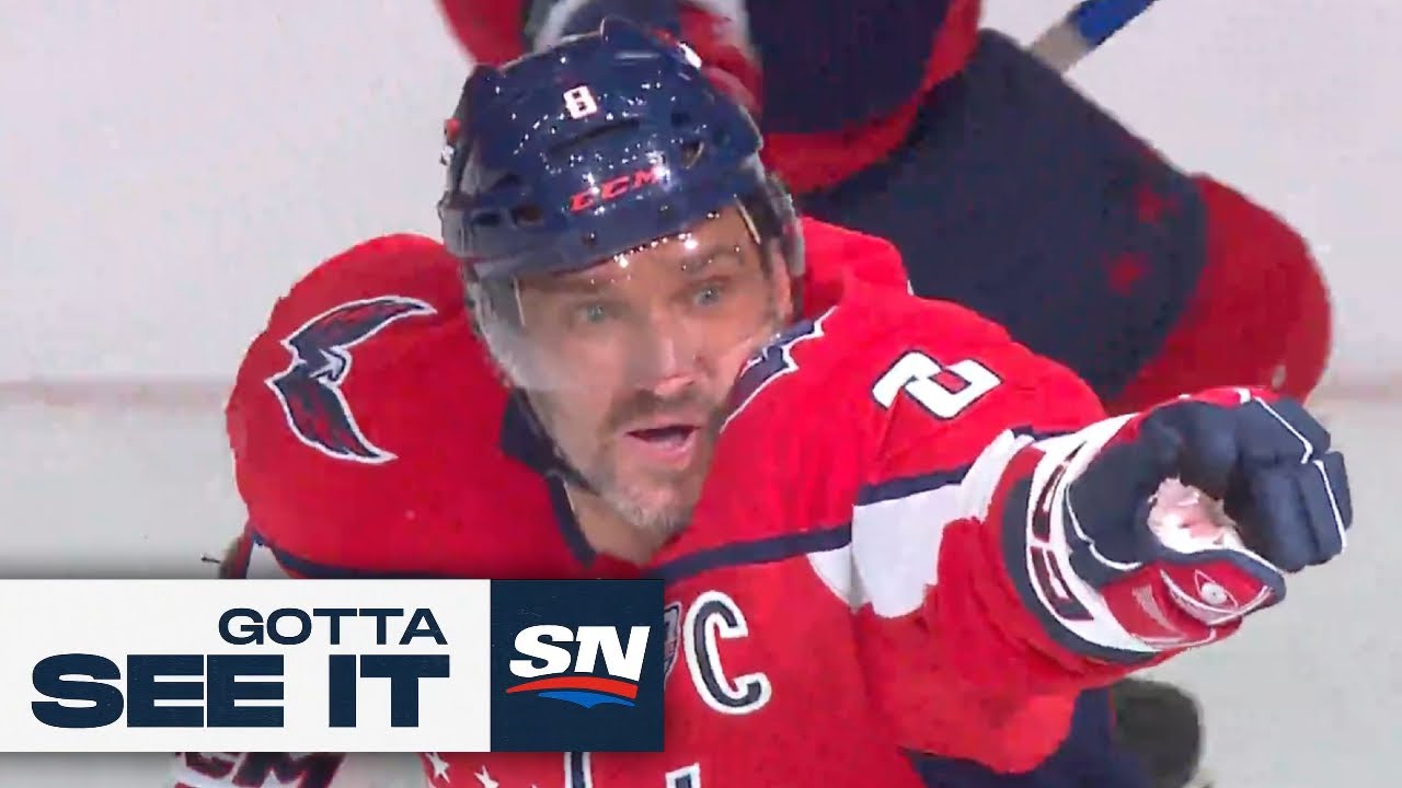 GOTTA SEE IT: Capitals' Ovechkin Jams In Airborne Puck For OT Winner