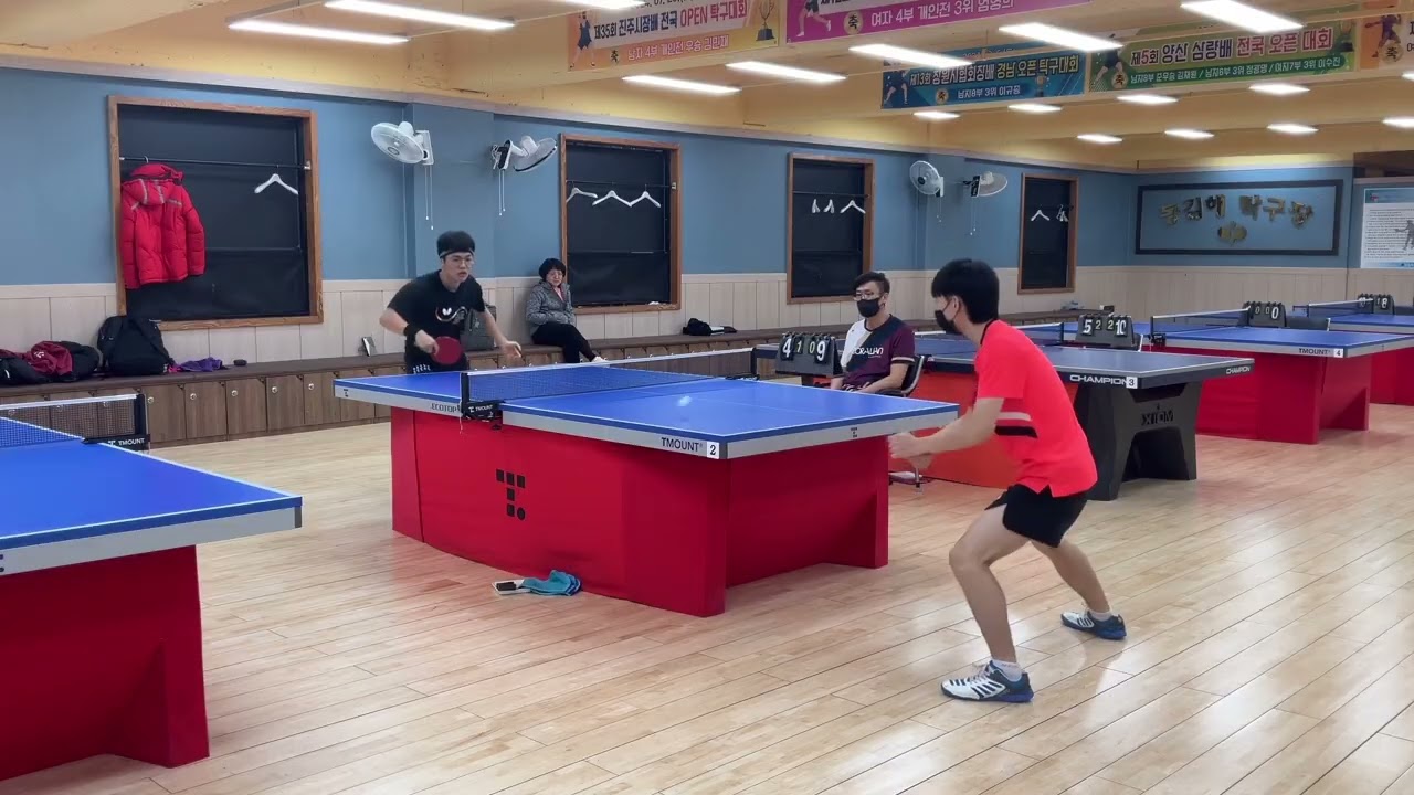 2024. 12.18 동김해탁구장 수요리그 조민수3 VS 권정결4 준결승