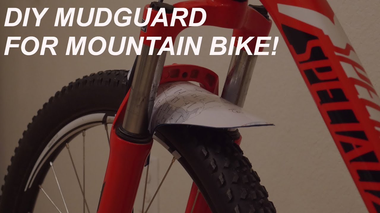 How to Make a MTB Mudguard