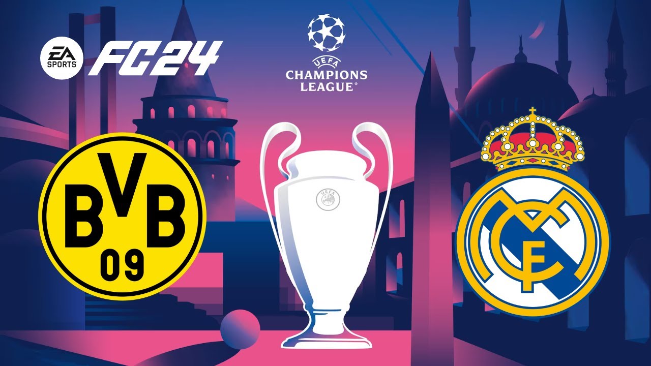 Real Madrid x Borussia Dortmund Munich | EAFC 24 Final da Champions League [4K 60FPS]