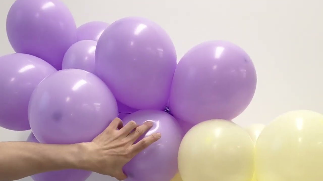 Watch us create the most dreamy Macaron Balloon Garland. 💖