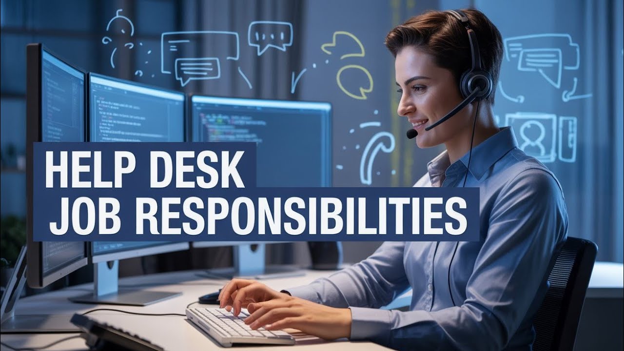 Help Desk Job responsibilities | How To Work Help Desk | What Is Help Desk | Help Desk Job Interview