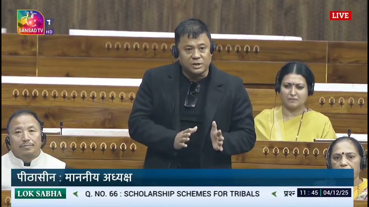 Saleng A. Sangma ji in Lok Sabha