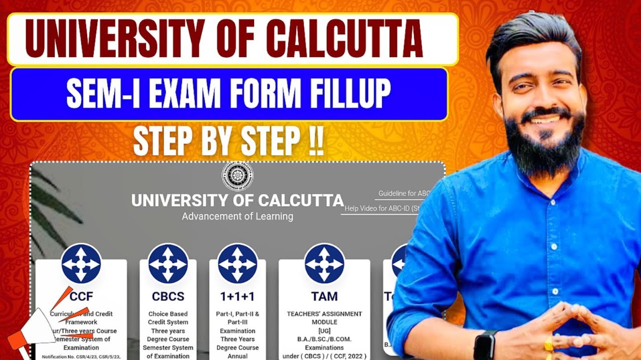 ||SEM-I Exam form fillup Step By Step||No Mistake ||
