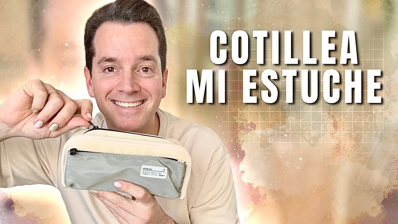 ¿Qué es imprescindible en mi estuche? | Cotillea mi nuevo estuche y acompáñame a ponerlo a punto ✨