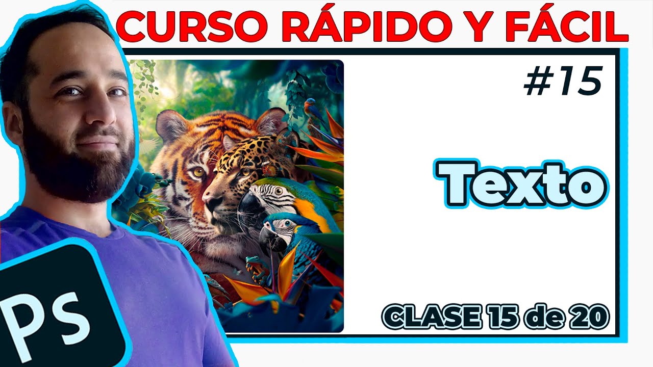 [15] 💙Como usar la Herramienta TEXTO en Photoshop