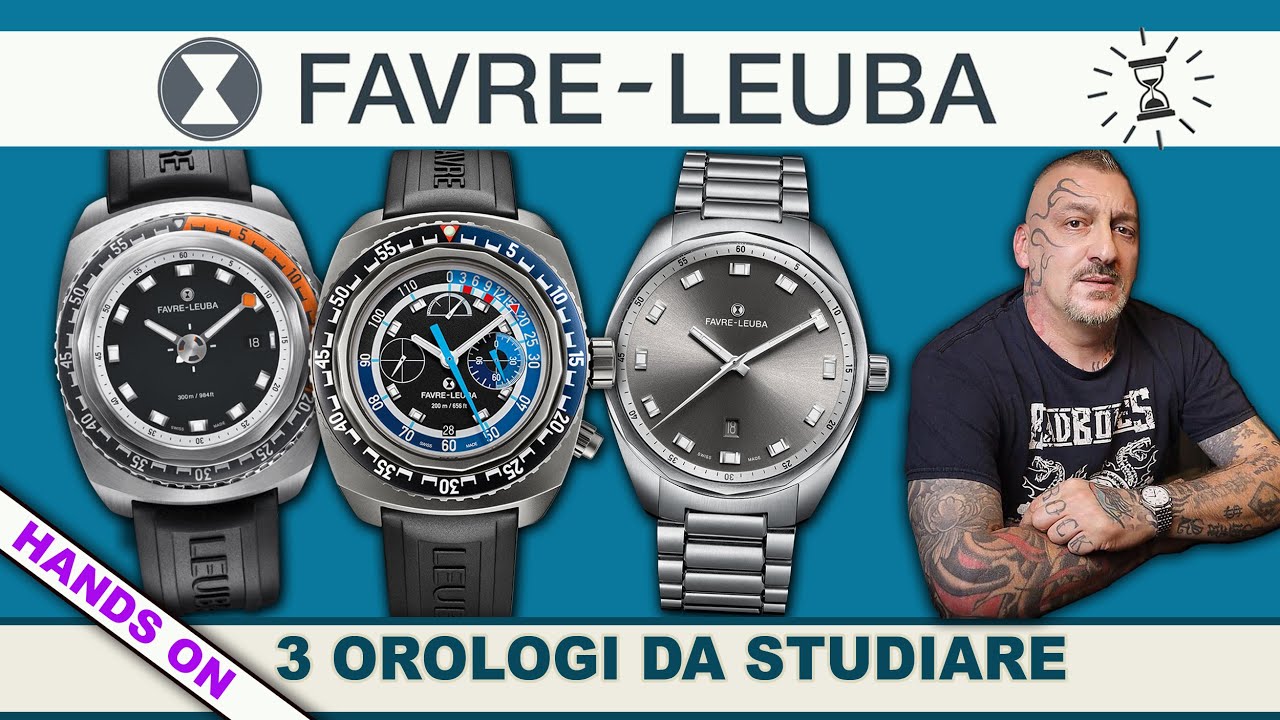 Favre Leuba, ho messo le mani su 3 orologi interessanti e sottovalutati