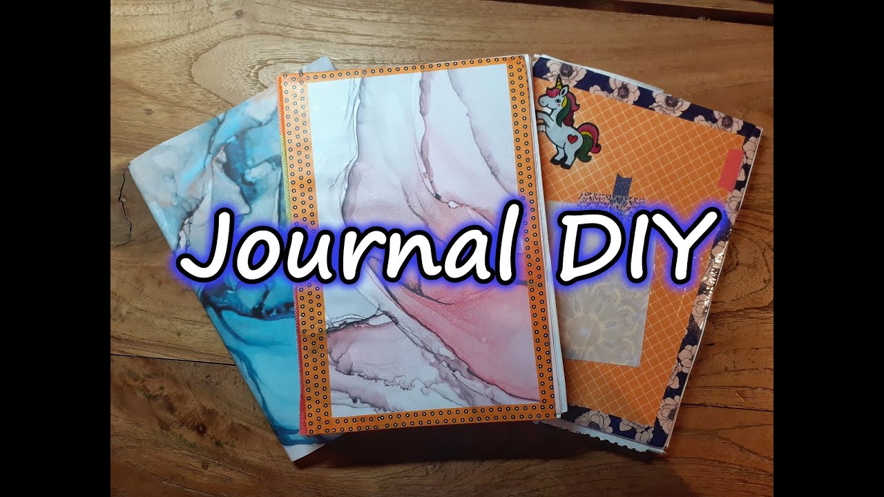 Journal DIY - How to create your own Notebook
