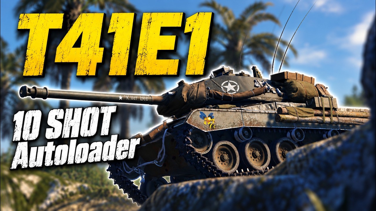 Wot Console - T41E1 - 10 SHOT Damage Dealer! - Back To Back