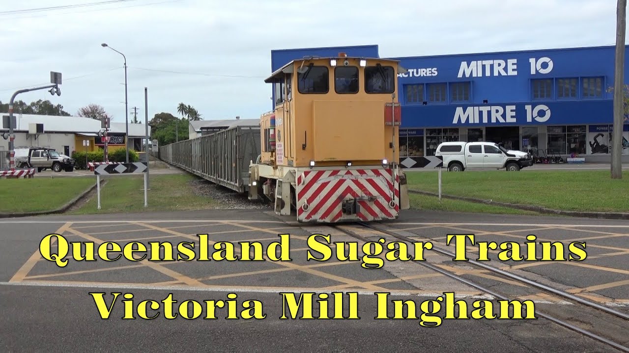 Queensland Sugar Trains Victoria Mill