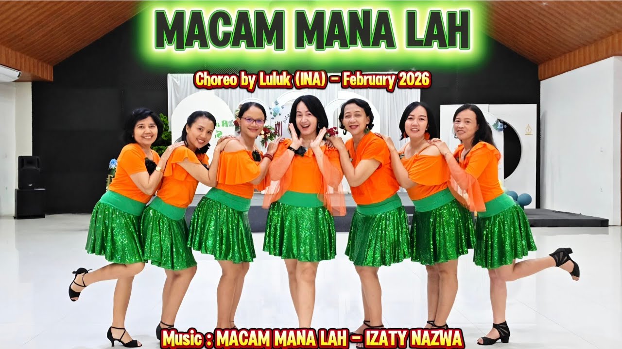 MACAM MANA LAH || Line Dance || Demo by Astri & LALITA LD Class
