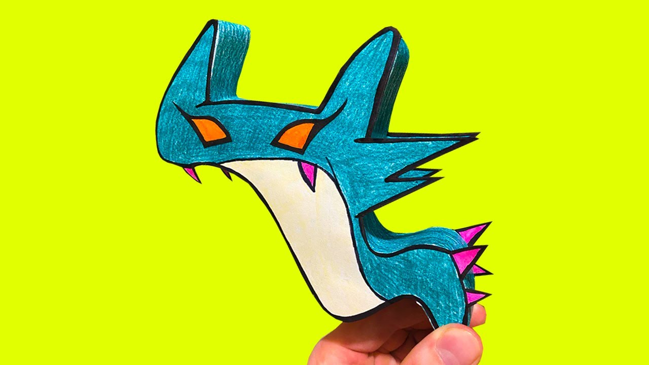 Paper Craft | NUMBER LORE 4 | Alphabet lore