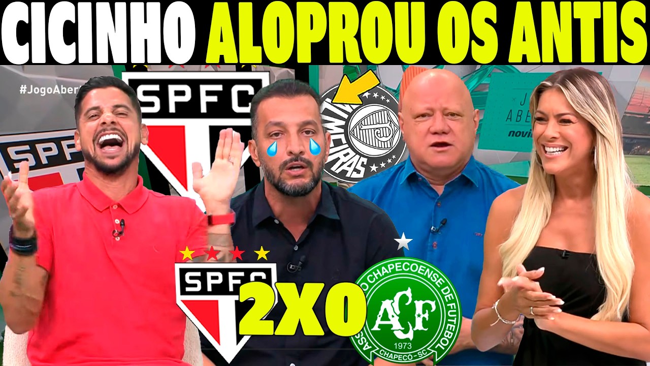 CHORAA EDU E RONALDO!! TRICOLOR LIDER!! ANTIS PERDERAM A LINHA AO VIVO!