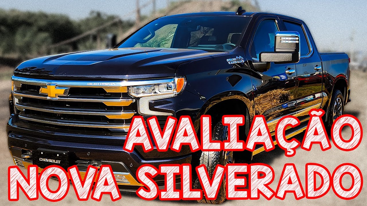 Avaliação Chevrolet SILVERADO 2024 V8 - O MONSTRO CHEGOU! CONCORRENTE DA FORD F-150 E RAM 1500 REBEL