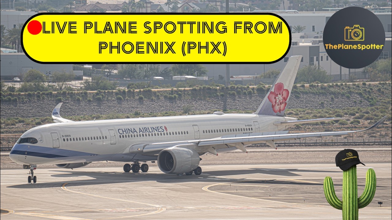 🔴LIVE Plane Spotting | Phoenix Sky Harbor International Airport (PHX) ✈️ | 2/27/26