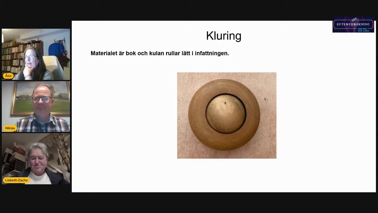 EfterForskning med &Aring;sa och Linda